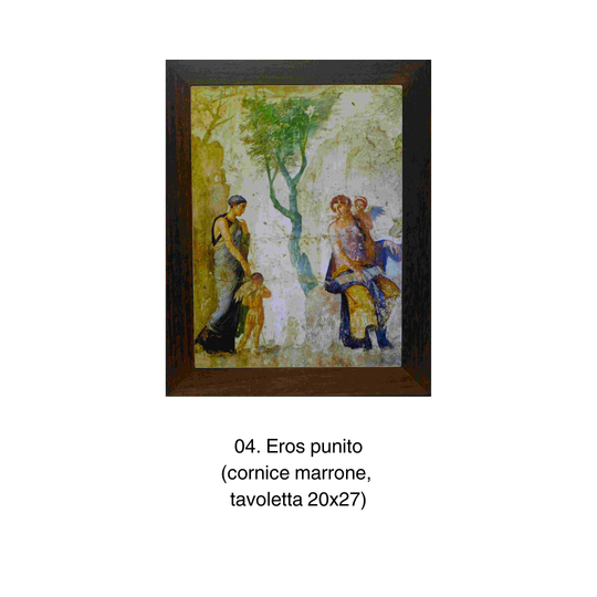 Tavolette 20x27 in cornice - Affreschi pompeiani