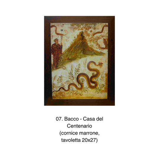 Tavolette 20x27 in cornice - Affreschi pompeiani
