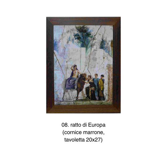Tavolette 20x27 in cornice - Affreschi pompeiani