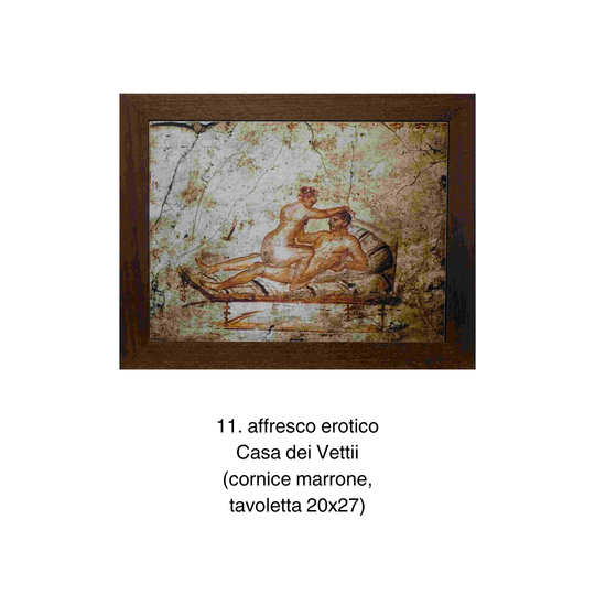 Tavolette 20x27 in cornice - Affreschi pompeiani