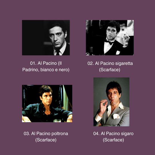 Quadretti Al Pacino