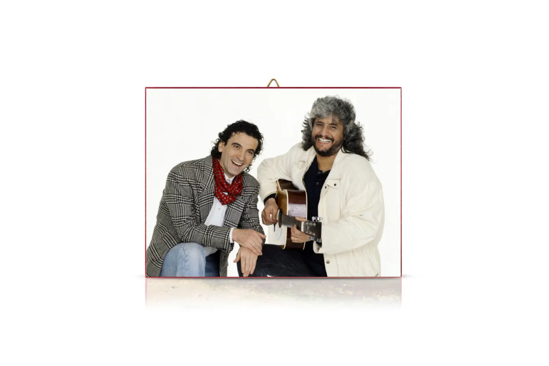 Quadretto Pino Daniele e Troisi