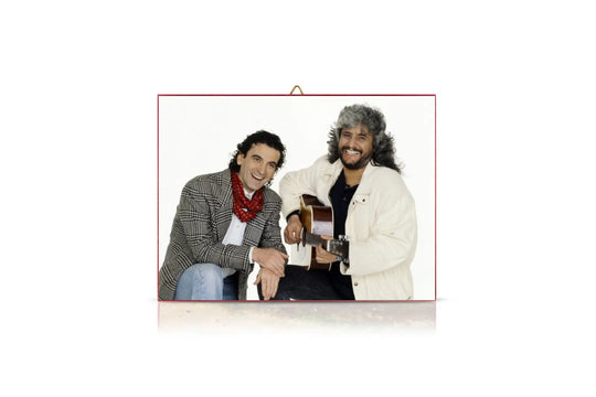 Quadretto Pino Daniele e Troisi