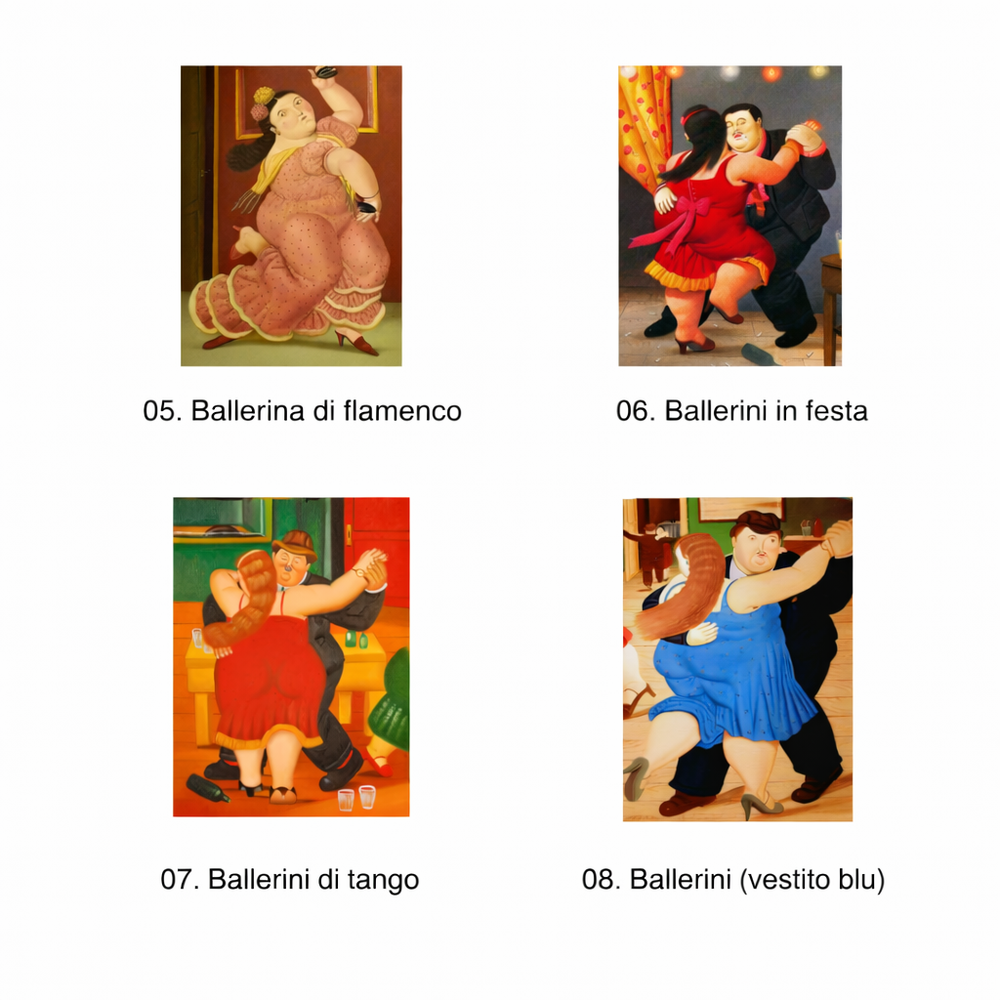 Fernando Botero's "Dance and Performance"