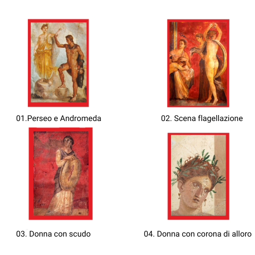Ancient Pompeii Magnets