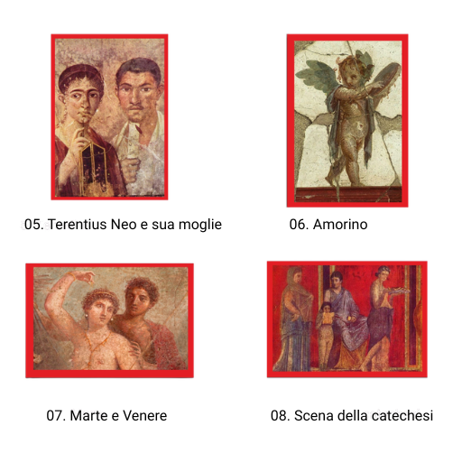 Ancient Pompeii Magnets
